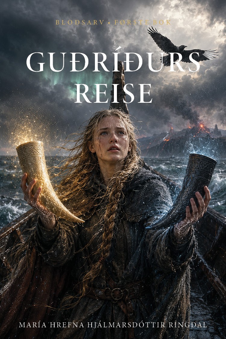 Guðríðurs reise — omslag